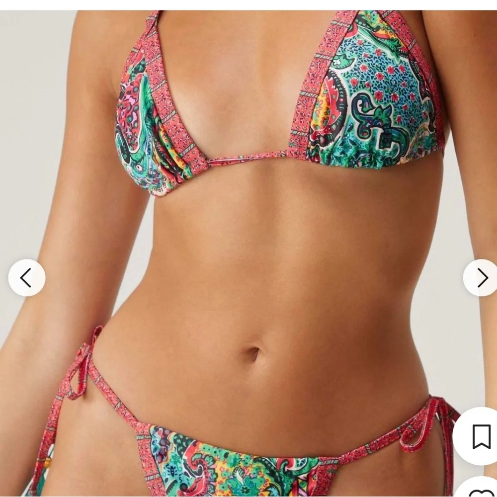 Lot of 4 Nasty gal bikinis all NWT Sz 14 floral, boho, tribal, lace